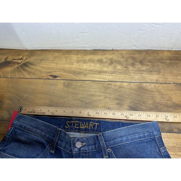 Kimes Ranch Men's Stewart Jeans Blue 100% Cotton Straight Leg 34x36 USA Made NWT - Picture 11 of 13